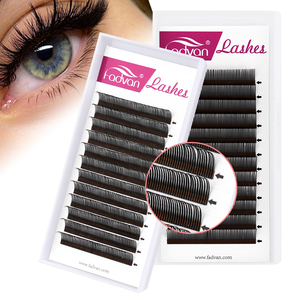 Fadvan 5D Flora Eyelash Wet Look Eyelashes Premium Premade Spikes Lash Natural Soft Wet Look Lashes Easy Fan Lash Extension - Product Image 6