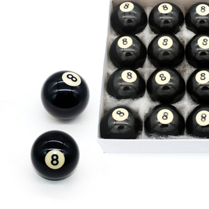 <span class=keywords><strong>Precio</strong></span> al por Mayor, Bolas de <span class=keywords><strong>Billar</strong></span> Negras Número <span class=keywords><strong>8</strong></span>, 57.2 mm, 2-1/4 Pulgadas, Caja de 16 Piezas para Juego de <span class=keywords><strong>Billar</strong></span> - Product Image 2
