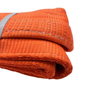 Eslinga de cincha de elevación plana de poliéster resistente, eslinga redonda, eslinga sin fin, correa de amarre de trinquete <span class=keywords><strong>para</strong></span> aparejo y amarre - Product Image 3