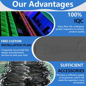 2026年最新工場製 眩しい3D無限鏡面磁気<span class=keywords><strong>DMX</strong></span> LED DJ LEDダンスフロア 結婚式 バー スクエアパーティー ステージライト - Product Image 2