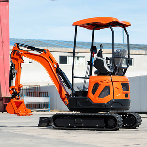 Envío Gratis Excavadora de 1.8 Toneladas CE EPA Hidráulica Nueva Miniexcavadora con Motor para Granja - Product Image 1