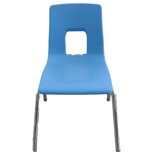 <b>Plastic</b> Chair Shell For School Chair Stackable Metal Frame Child Size Grey 24-047 - Product Image 5