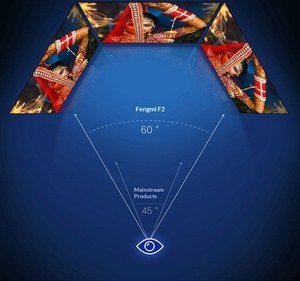 Écran flexible anti-lumière <span class=keywords><strong>Fresnel</strong></span> <span class=keywords><strong>Fengmi</strong></span> 80 pouces, écran de télévision laser F2, projection à très courte focale, 4K HD 16:9, rideau - Product Image 5