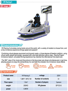 Joygravity VR Nhượng Quyền Kinh Doanh VR đua xe thực tế ảo lái Xe đua mô phỏng chuyển động 9D Arcade VR Máy trò chơi - Product Image 4