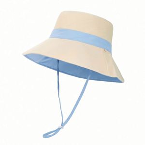 Sombreros de Verano para Mujer al por Mayor, Sombrero de Pescador Personalizado, Sombrero Tipo Bucket con Cordón - Product Image 1