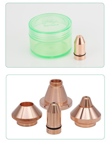 Nuevo Boquilla en Forma de Bala H22 D10.5mm Cromada de Cobre 0.5kg para Cabezal de Corte Láser <span class=keywords><strong>DNE</strong></span>/Fibra Shanghai - Product Image 5