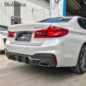 ลิ้นกันชนหลังคาร์บอนไฟเบอร์ทรง M5 สำหรับรถยนต์ซีรีส์ 5 รุ่น G30 G38 ปี 2017-2020 - Product Image 6