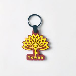 Llaveros Personalizados de PVC 2D con Logotipo, Llaveros de Silicona Suaves, Llaveros de Goma Personalizados en 3D - Product Image 1