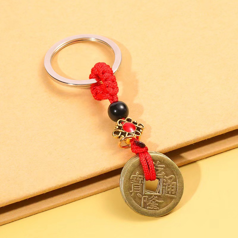 AA00174 magnifique porte-clés porte-bonheur chinois fengshui