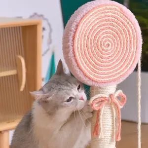 Durable Sisal Scratching Boards Simplicity Modern Cat Climbing <b>Frame</b> Lollipop Cat Climbing Racks Claw Grinding Toys Anti-Scratch - Product Image 3