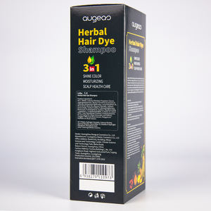 แชมพูย้อมผมสำหรับผมหงอกสำหรับผมสีเทาแชมพูย้อมผมแบบไม่มีแอมโมเนียสมุนไพรถาวรโลโก้ออกแบบได้ตามต้องการ - Product Image 3