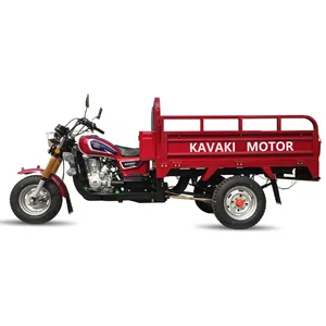 아프리카 핫 세일 싼 가솔린 KAVAKI 모터 150cc 자동화된 세발자전거