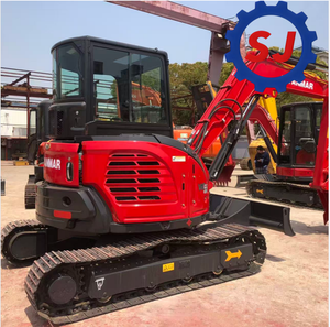 Mini Excavadora Usada en Venta, Yanmar 55 Vio55 Vio50 Vio40, Mini Excavadora de 5 Toneladas para Uso Comercial en China, Yanmar Vio55 - Product Image 6