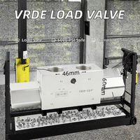 Clapet anti-retour bidirectionnel à double commande pilotée série VRDE VBPDE 3/4 po pour système hydraulique de maintien de charge et de sécurité 400 bars