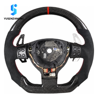 Volante de Coche Personalizado de Cuero y Fibra de Carbono para VW Golf Mk5 Mk4 Polo 4 5 R Cc Volkswagen GTI GTD Scirocco Jetta Tt Tiguan