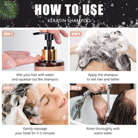 Shampoo à la kératine NIZO RICK 200 ml avec huile d'argan et huile de coco, soin profond pour cheveux secs et abîmés, étiquette privée OEM ODM