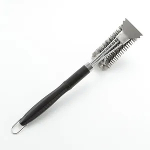 Professional Supplier Various Specifications Stainless Steel Bbq Grill Brush Scraper Barbecue Brush