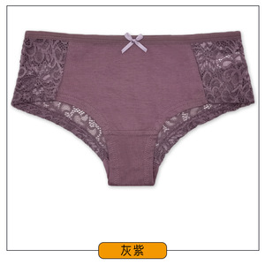 Bikini Brasiliano Sexy alla Moda con Volant, 95% <span class=keywords><strong>Cotone</strong></span> 5% Spandex, Fornitura di Fabbrica - Product Image 4