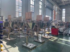 Llenadora automática semiautomática <span class=keywords><strong>De</strong></span> Polvo Seco / Llenadora Manual Con Tornillo <span class=keywords><strong>Sinfin</strong></span> Y Empaquetadora Con Transportador - Product Image 5