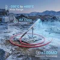 Sonde de mesure de très basse température PROG-SR101-1 PT100 PT1000 en acier inoxydable pour la réfrigération et la lyophilisation