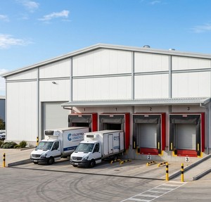 Structure en acier pour entrepôt frigorifique industriel résistant aux ouragans, chambre froide robuste avec isolation thermique PU/PIR - Product Image 2