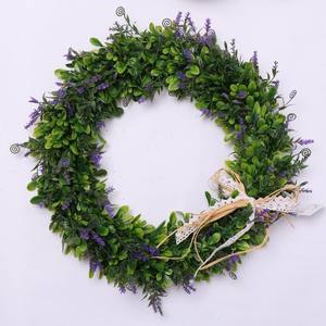 Wholesale Artificial Natural Rattan <strong>Wreath</strong> Buffterfy Easter Egg Flower Decorative <strong>Wreath</strong> Green <strong>Moss</strong> Decorated Easter <strong>Wreath</strong> - Product Image 5