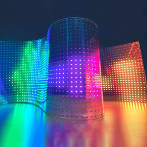 Schermo LED Trasparente, Produttore di Schermi LED P6 P8 P10, Display LED Flessibile Trasparente per Pubblicità - Product Image 6
