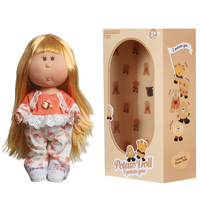 Poupée pomme de terre de 24 cm, kawaii, cheveux blonds longs, poupée à habiller avec boîte cadeau, tenue interchangeable mignonne, jouet pour filles, cadeau d'anniversaire