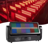 Projecteur LED Stroboscopique Mural Mobile RGBW 4-en-1 DMX pour Scène, Mariages et Événements – Lumière Stroboscopique Clignotante à Tête Mobile RGB