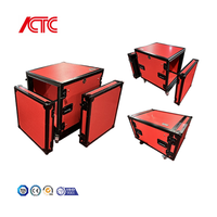 Équipement de musique d'éclairage audio personnalisé 2U/8U/9U/12U Amp Rack flight case à vendre