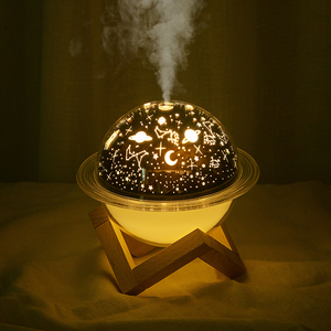 Wholesale Mini Portable 51-100ml <b>USB</b> Ultrasonic Humidifier Night Light Personal Household Plastic Aromatherapy App-<b>Controlled</b> - Product Image 5