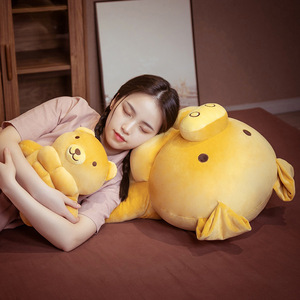 Songshan đồ chơi peluches plushies bán buôn trước khi đi ngủ đồ chơi mềm sư tử nhồi bông gối bạn trai sang trọng gối cơ bắp gấu Đồ chơi sang trọng - Product Image 5