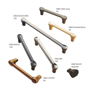 Modern Luxury Zinc Alloy <b>Kitchen</b> Furniture Cabinet Door Handle and Pulls for Dresser Drawer Wardrobe Hotel <b>Hardware</b> - Product Image 1