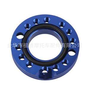 Ajusteur de collecteur d'admission en aluminium Zuqing CA125 rouge pour interface de carburateur de moto tout-terrain - Product Image 4