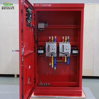 Armoire de commande ATS complète 630A triphasée, armoire de commutation automatique à double alimentation pour salle de pompage incendie de bâtiment commercial