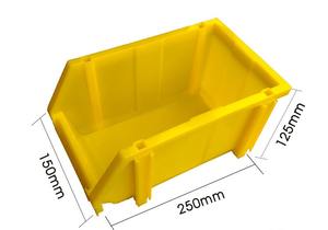 Contenedor de almacenamiento de plástico multifuncional al por mayor apilable y colgante con divisores piezas encajables cajas de herramientas para ropa de cama - Product Image 4