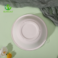 SUMKOKA Bols en Fibres Renouvelables de 24 oz, 32 oz et 40 oz pour les Épiceries, les Cafés et les Détaillants Alimentaires