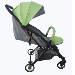 Poussette bébé légère pliable d'une seule main, compacte, poussette de voyage, poussette multi-positions inclinables, <span class=keywords><strong>porte</strong></span>-bébé - Product Image 2