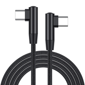 Dual 90 grados 60W ángulo recto <span class=keywords><strong>Usb</strong></span>-<span class=keywords><strong>c</strong></span> <span class=keywords><strong>Cable</strong></span> 60W <span class=keywords><strong>Usb</strong></span> <span class=keywords><strong>Cable</strong></span> tipo <span class=keywords><strong>C</strong></span> a tipo <span class=keywords><strong>C</strong></span> <span class=keywords><strong>Cable</strong></span> de carga - Product Image 1