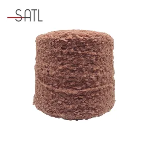 유리한 가격 45% 아크릴 27% 나일론 17% Viscose 10% Wool 1% Elastane(Boucle Yarn) 멋진 원사 스웨터 1/9.5nm