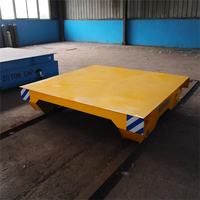 Chariot de transfert électrique monté sur rail de haute qualité et robuste, capacité de 15 tonnes, pour le transport en atelier