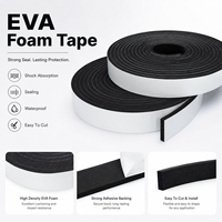 Cinta Adhesiva de Espuma EVA de Doble Cara de Primera Calidad, Cinta de Montaje de Alta Adhesión de 1 mm y 3 mm para Decoración de Paredes y Ensamblaje