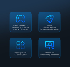 ตัวกระตุ้นเกม Frinkey P5 Core PS5 - อะแดปเตอร์ USB แบบสองทิศทาง 1000Hz แท้, ความหน่วงต่ำ 1ms, ใช้งานได้ทันทีสำหรับ <span class=keywords><strong>HITBOX</strong></span> - Product Image 3