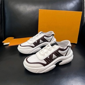 Chaussures de sport de luxe de haute qualité, style designer, avec panneaux en mesh, semelle épaisse, respirantes, pour couples - Product Image 2