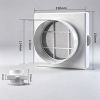Cartouche filtrante HEPA à charbon actif haute efficacité pour système de ventilation et conduits d'air frais