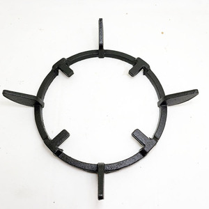 Support de cuisinière à gaz Good Heart, rond en fonte de 23 cm, à quatre griffes antidérapantes, pièces universelles pour ustensiles de cuisine - Product Image 2