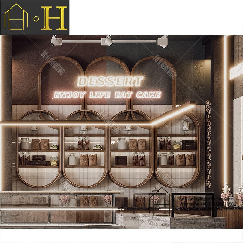 grocery display counter for candy