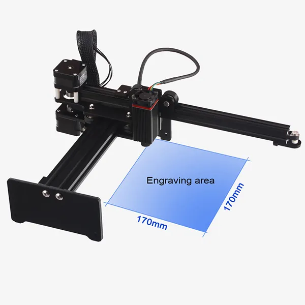 NEJE Master 7W Mini graveur laser CNC haute vitesse pour la gravure sur métal Machine de découpe laser Machine de gravure