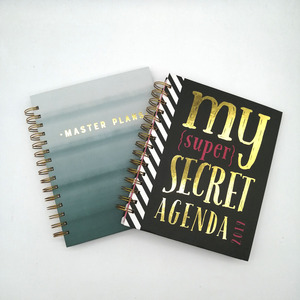 2025 New Arrival <strong>Journal</strong> Spiral Binding Notebook Custom With Gold Foil - Product Image 6