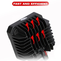 Feux de travail LED pour voiture 48W, accessoires de voiture, éclairage de travail minier, éclairage de travail 12V-24V, éclairage de travail à faisceau large